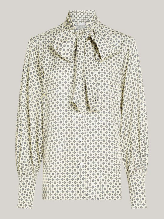 TOMMY HILFIGER Foulard tie nech ls blouse